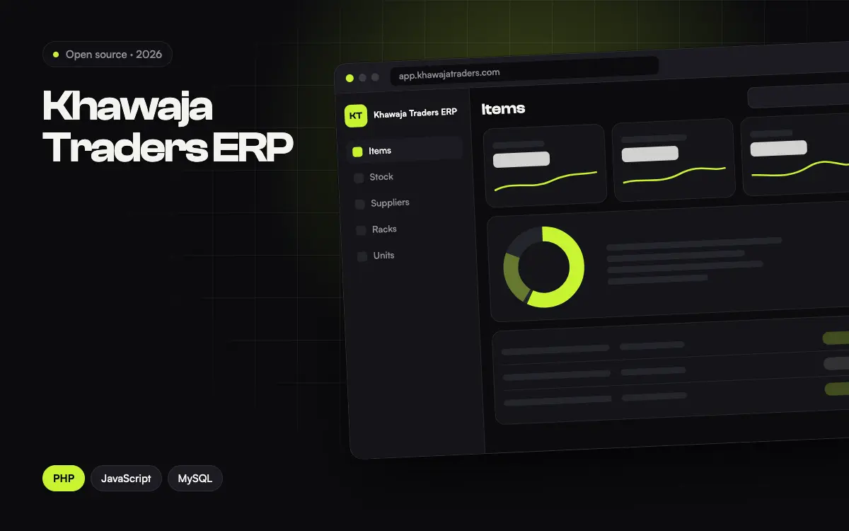Khawaja Traders ERP project thumbnail